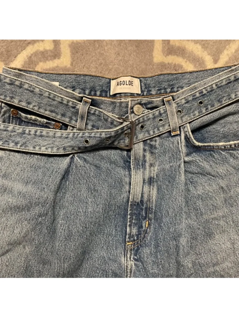 Agolde belt removable